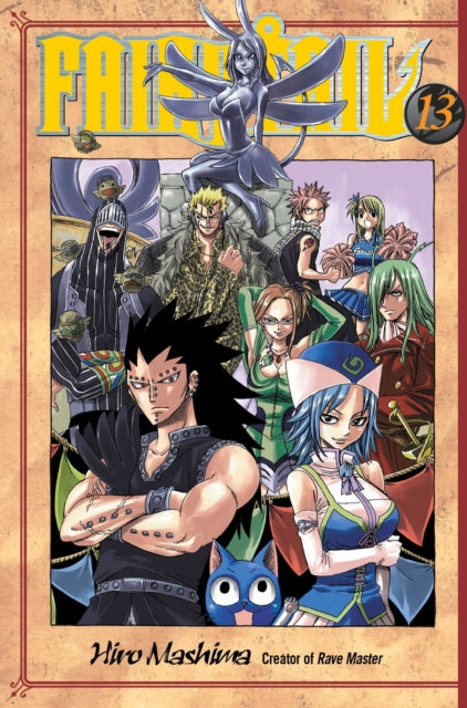 Book cover of: Fairy Tail 13. By: Hiro Mashima
