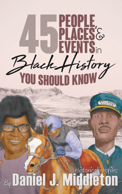 Book cover of: 45 People, Places, and Events in Black History You Should Know. By: Daniel J. Middleton