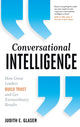 Book cover of: Conversational Intelligence. By: Judith E. Glaser
