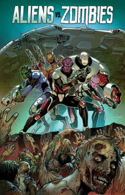 Book cover of: Aliens vs. Zombies. By: Zenescope Entertainment