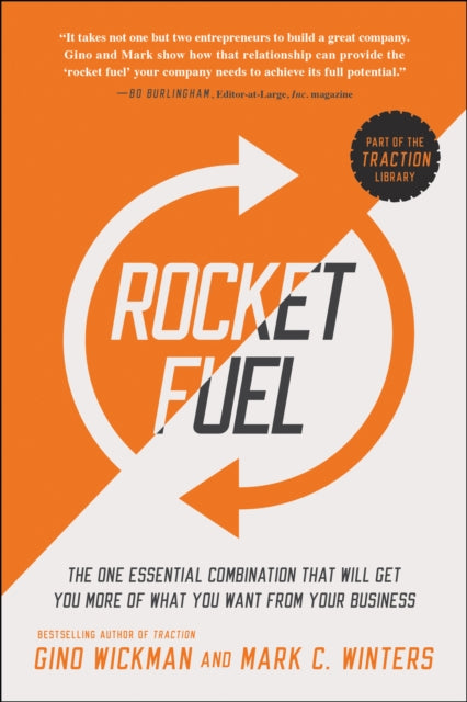 Book cover of: Rocket Fuel. By: Gino Wickman