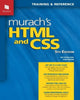 Book cover of: Murach's HTML and CSS (5th Edition). By: Zak Ruvalcaba