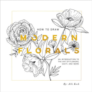 How To Draw Modern Florals
