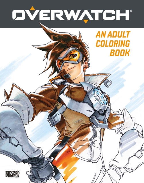 Book cover of: Overwatch Coloring Book. By: Blizzard Entertainment Staff