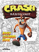 Book cover of: Crash Bandicoot Adult Coloring Book. By: Activision Staff