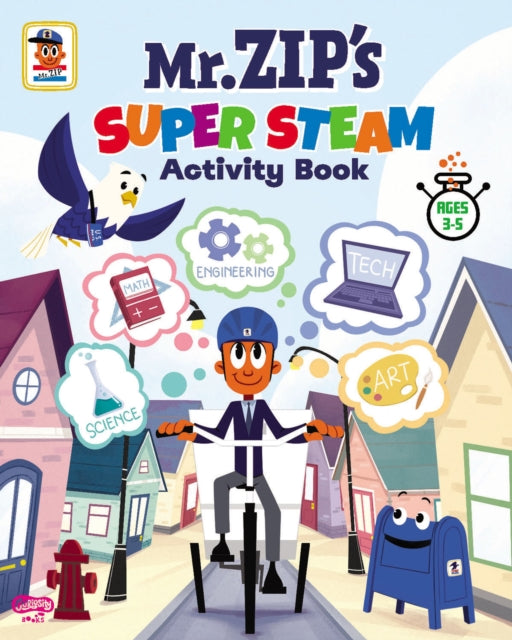 Book cover of: Mr. ZIP’s Super STEAM Activity Book