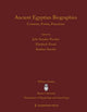 Book cover of: Ancient Egyptian Biographies. By: Elizabeth Frood