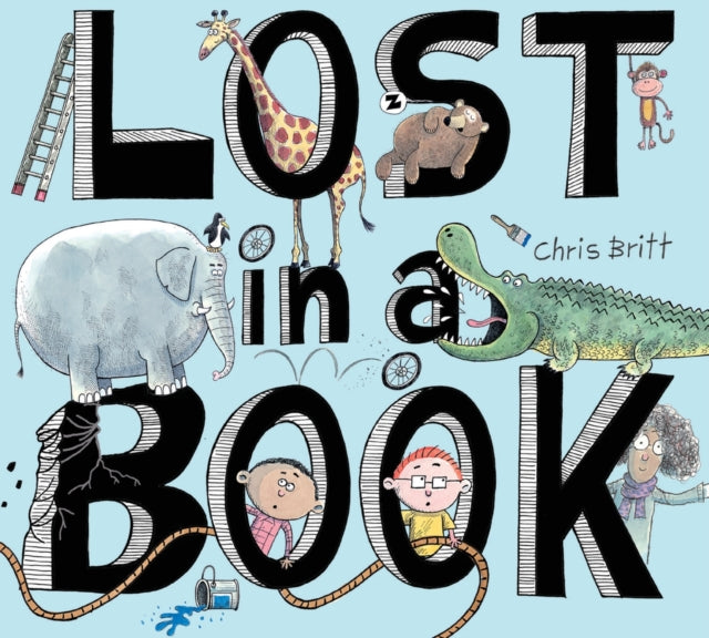 Book cover of: Lost in a Book. By: Chris Britt