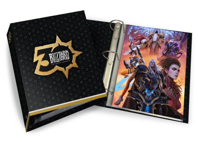 Book cover of: Blizzard 30th Anniversary Print Portfolio Binder W/Exclusive Print. By: Blizzard Blizzard Entertainment