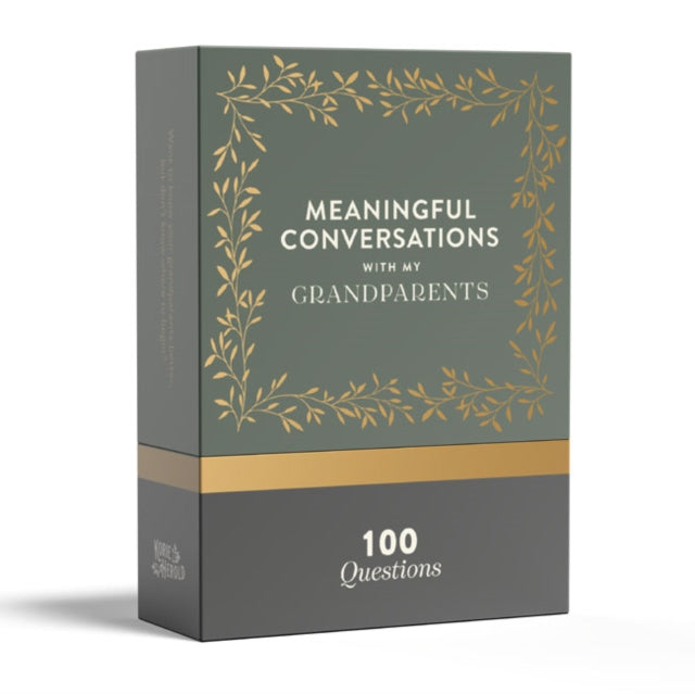 Book cover of: Meaningful Conversations with My Grandparents: 100 Interactive Conversation Cards for Families