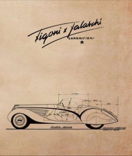 Book cover of: Figoni on Delahaye. By: Richard Adatto