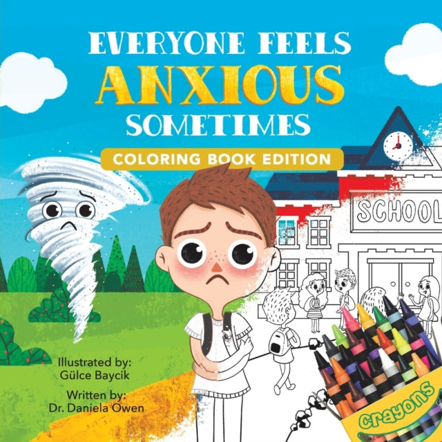 Everyone Feels Anxious Sometimes, Coloring Book Edition