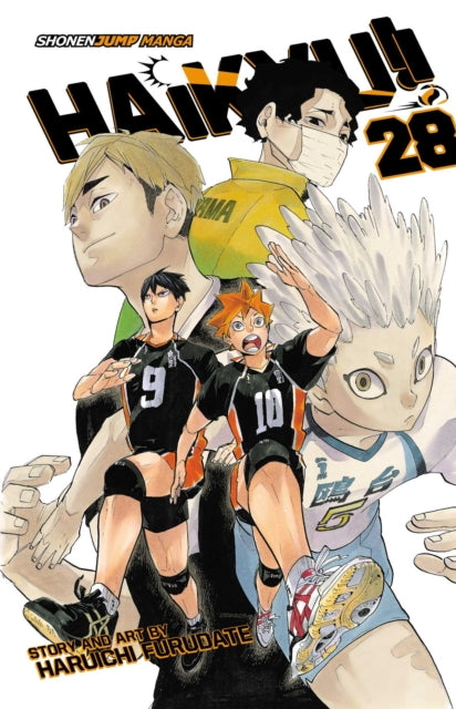 Book cover of: Haikyu!!, Vol. 28. By: 古舘 春一