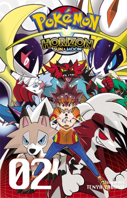 Book cover of: Pokemon Horizon: Sun & Moon, Vol. 2. By: Ten'ya Yabuno