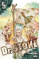 Book cover of: Dr. STONE, Vol. 5