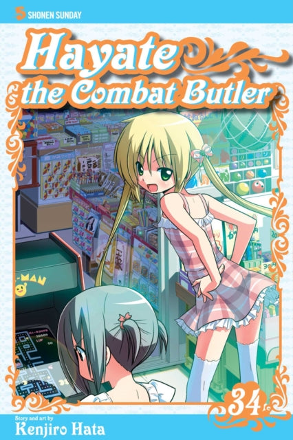 Book cover of: Hayate the Combat Butler, Vol. 34. By: Kenjiro Hata