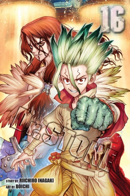 Book cover of: Dr. STONE, Vol. 16. By: Riichiro Inagaki