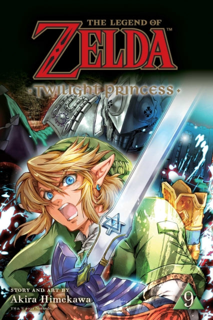 Book cover of: Legend of Zelda: Twilight Princess, Vol. 9. By: 姫川明