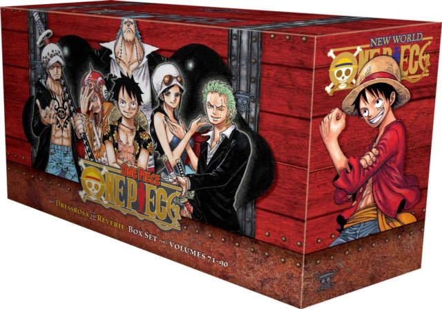 Book cover of: One Piece Box Set 4: Dressrosa to Reverie. By: 尾田栄一郎