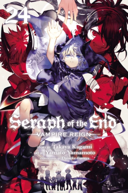 Book cover of: Seraph of the End, Vol. 24. By: Takaya Kagami