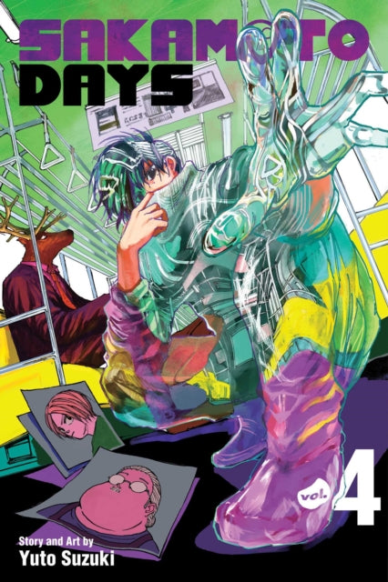 Book cover of: Sakamoto Days, Vol. 4. By: 鈴木祐斗