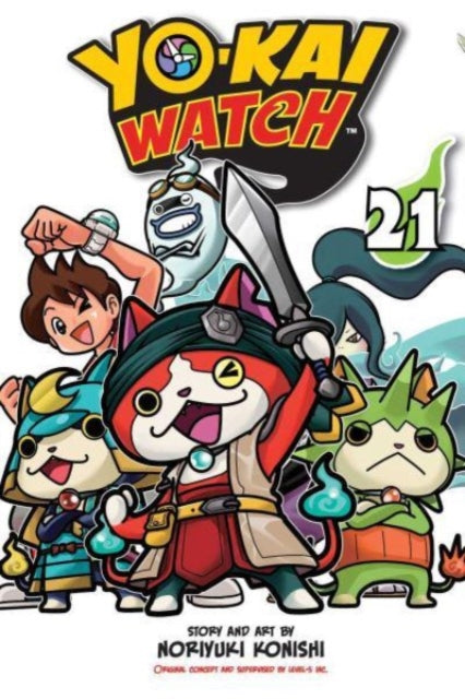 Book cover of: YO-KAI WATCH, Vol. 21. By: Noriyuki Konishi