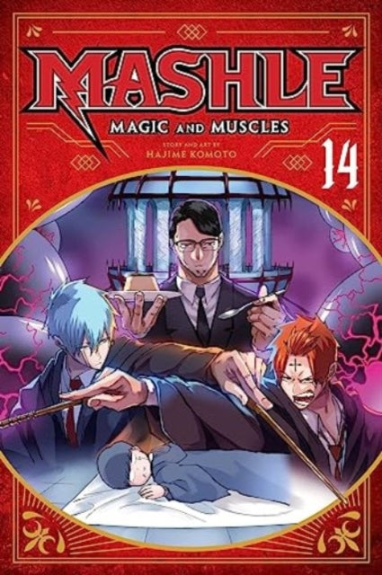 Book cover of: Mashle: Magic and Muscles, Vol. 14. By: Hajime Komoto