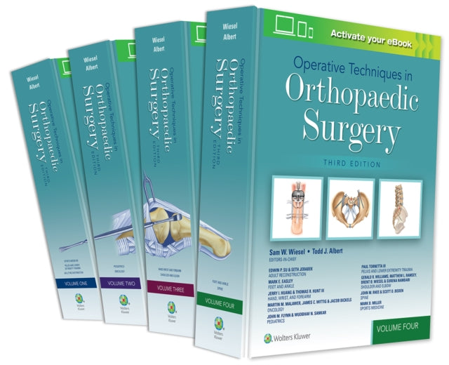 Book cover of: Operative Techniques in Orthopaedic Surgery (includes full video package). By: Sam W. Wiesel