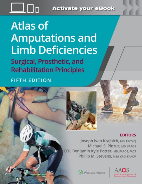 Book cover of: Atlas of Amputations and Limb Deficiencies 5. By: KRAJBICH