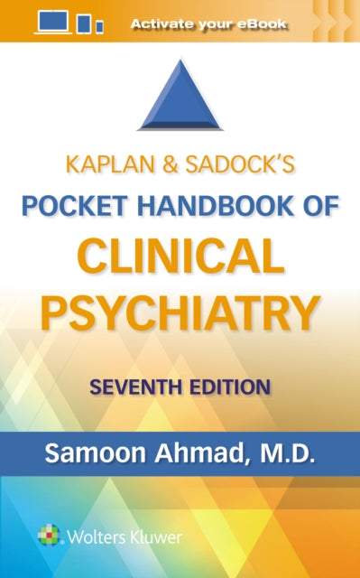 Book cover of: Kaplan & Sadock’s Pocket Handbook of Clinical Psychiatry