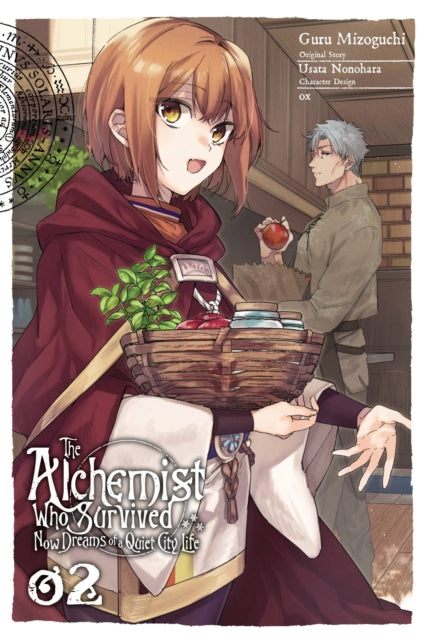 Book cover of: Alchemist Who Survived Now Dreams of a Quiet City Life, Vol. 2 (manga). By: Usata Nonohara