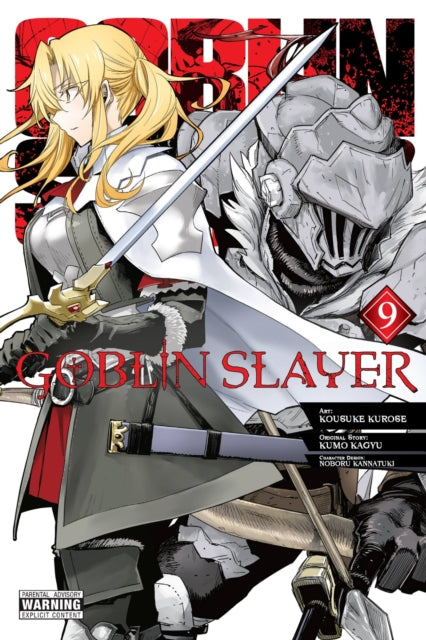 Book cover of: Goblin Slayer, Vol. 9 (manga). By: 神奈月昇