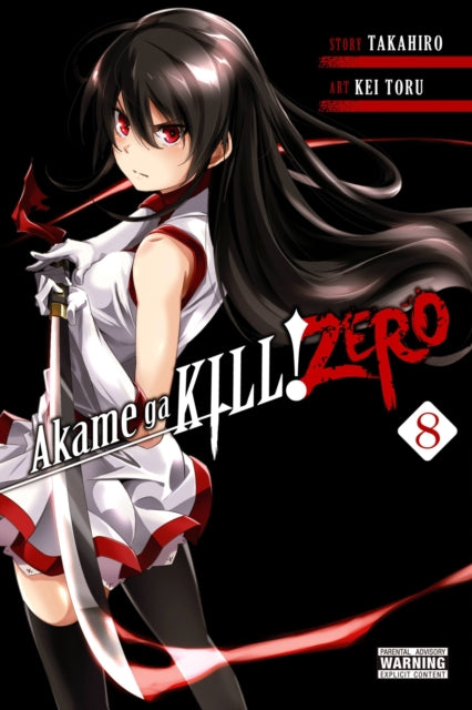 Book cover of: Akame ga KILL! ZERO, Vol. 8. By: Takahiro