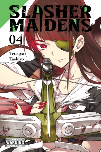 Book cover of: Slasher Maidens, Vol. 4. By: Tetsuya Tashiro