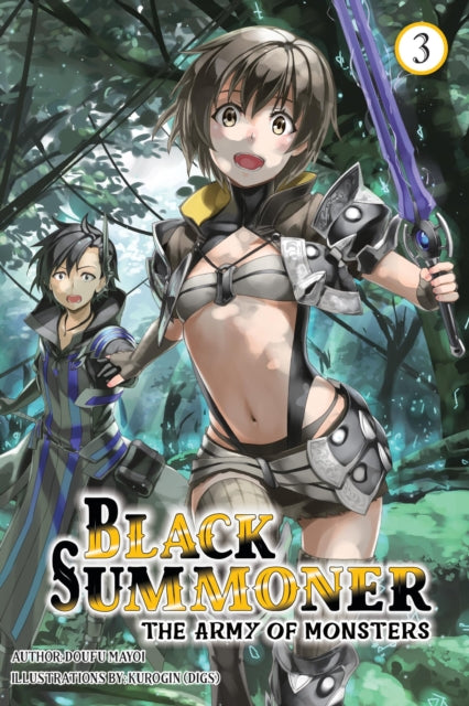 Book cover of: Black Summoner, Vol. 3 (light novel). By: Doufu Mayoi