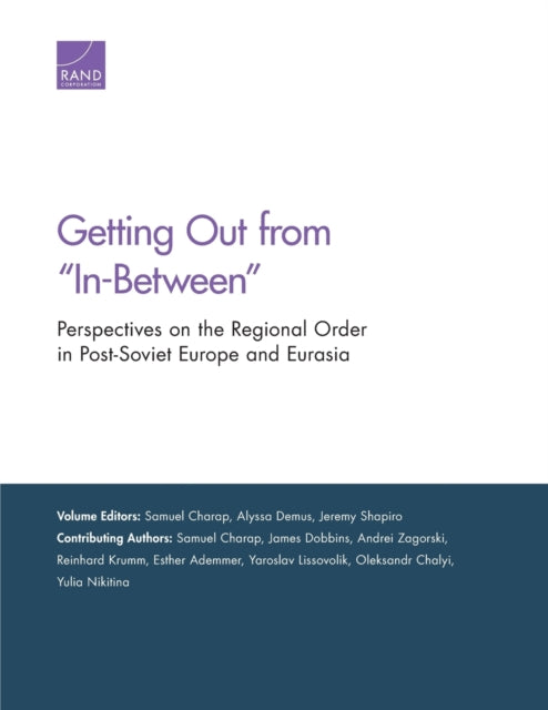 Book cover of: Getting Out from "In-Between". By: Samuel Charap