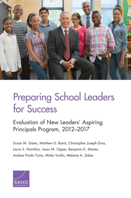Book cover of: Preparing School Leaders for Success. By: Susan M. Gates