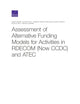 Book cover of: Assessment of Alternative Funding Models for Activities in RDECOM (Now CCDC) and ATEC. By: Drake Warren