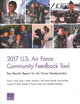 Book cover of: 2017 U.S. Air Force Community Feedback Tool. By: Carra S. Sims