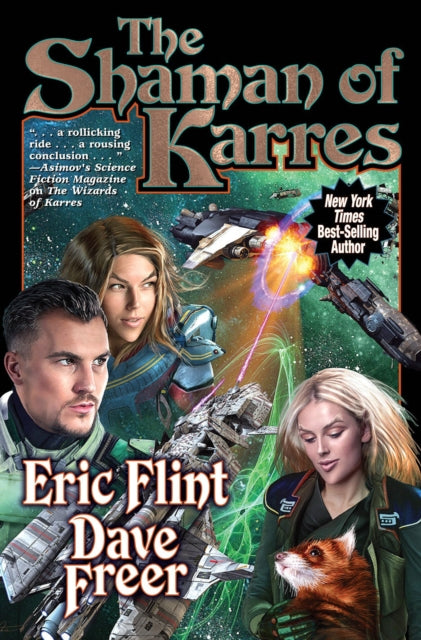 Book cover of: Shaman of Karres. By: Eric Flint