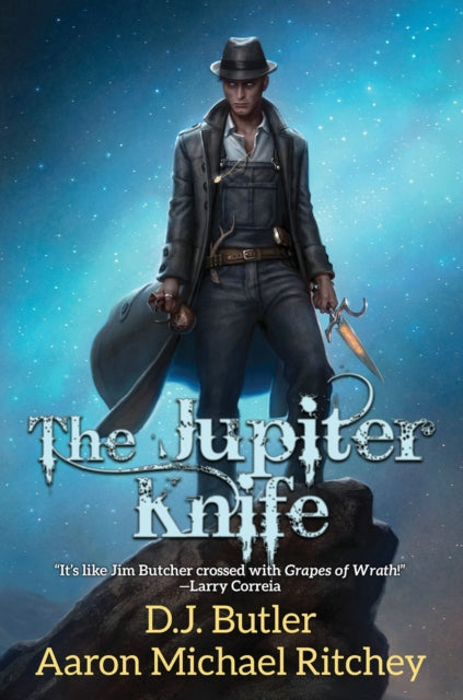 Book cover of: Jupiter Knife. By: D. J. Butler