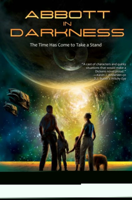 Book cover of: Abbott in Darkness. By: D. J. Butler