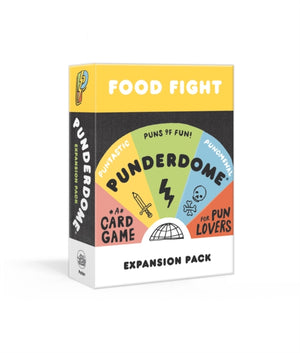 Punderdome Food Fight Expansion Pack, 50 S'more Cards to Add to the Core Game