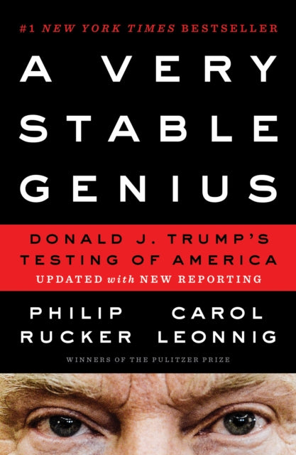 Book cover of: Very Stable Genius. By: Philip Rucker