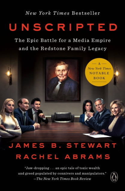 Book cover of: Unscripted. By: James B. Stewart