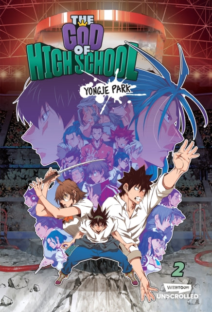 Book cover of: God of High School, Vol. 2. By: Yongje Park