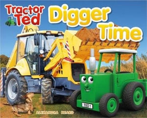 Tractor Ted Digger Time, Diggers can do more than just dig! They can lift, carry, push and scoop. Fun on the farm reading