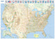 Book cover of: U.S.A - Michelin rolled & tubed wall map Paper. By: Michelin Travel Publications