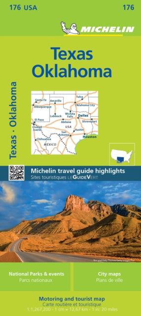 Book cover of: Texas Oklahoma - Zoom Map 176
