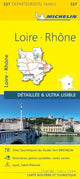 Book cover of: Loire, Rhone - Michelin Local Map 327